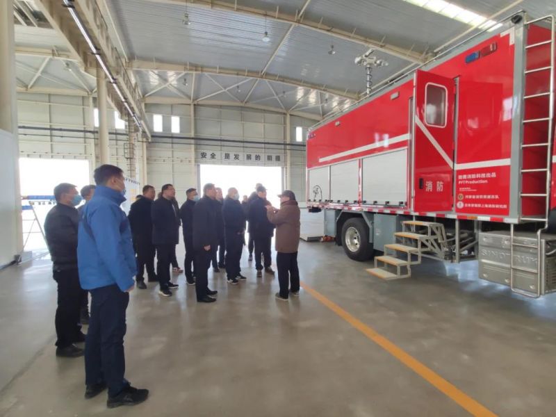安陽(yáng)縣委書(shū)記王紅兵及安陽(yáng)焦作兩地消防救援支隊(duì)領(lǐng)導(dǎo)到獵鷹安陽(yáng)工廠觀摩指導(dǎo)